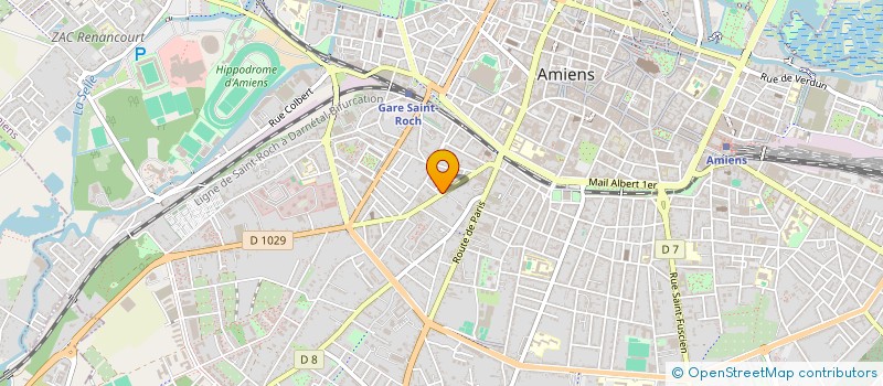 localisation de l'entreprise MADAME LAILA BOUBKER à AMIENS