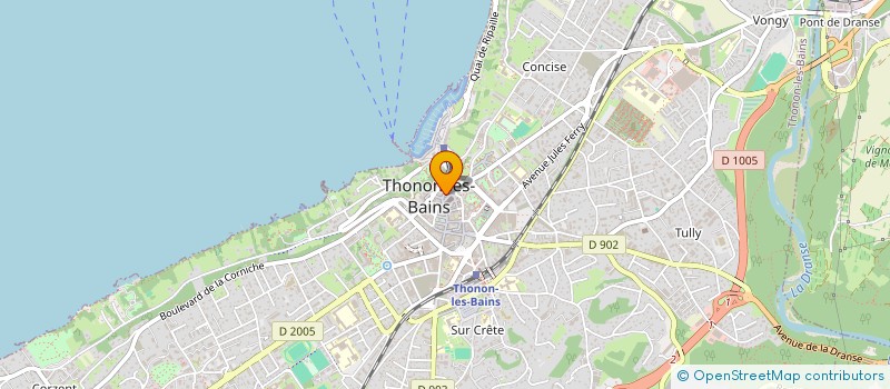 localisation de l'entreprise MADAME LAILA BOUHADDOU à THONON-LES-BAINS