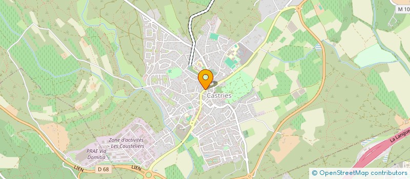 localisation de l'entreprise MADAME LAILA BOULARAS  CASTRIES