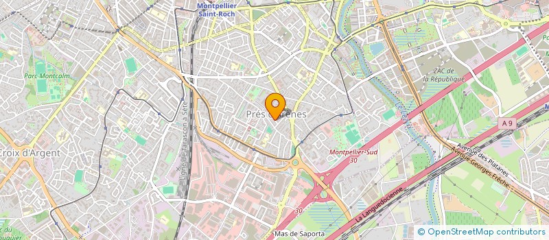 localisation de l'entreprise MADAME LAILA BOUSSATA à MONTPELLIER