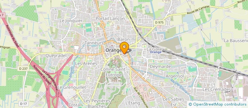 localisation de l'entreprise MADAME LAILA CHIHABIDINE à ORANGE