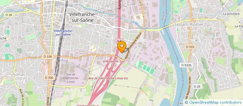 localisation de l'entreprise MADAME LAILA DHUIB  VILLEFRANCHE-SUR-SAONE