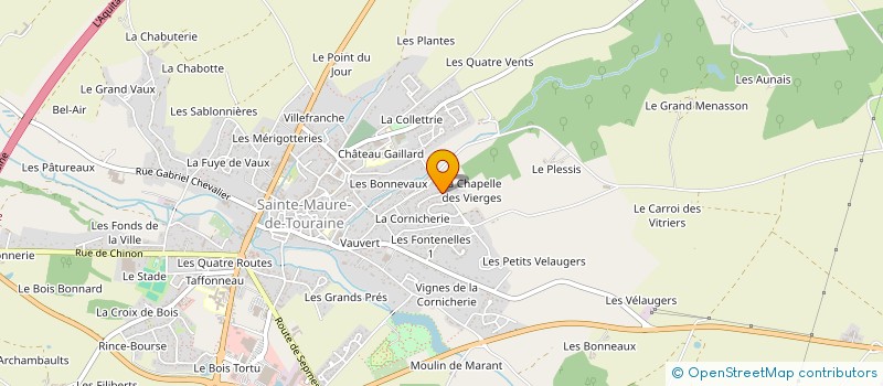 localisation de l'entreprise MADAME LAILA EL AABDA  SAINTE-MAURE-DE-TOURAINE