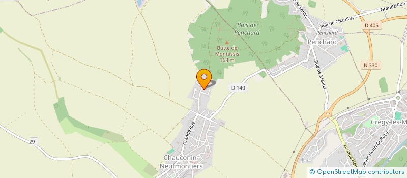 localisation de l'entreprise MADAME LAILA EL AZKRI  CHAUCONIN-NEUFMONTIERS