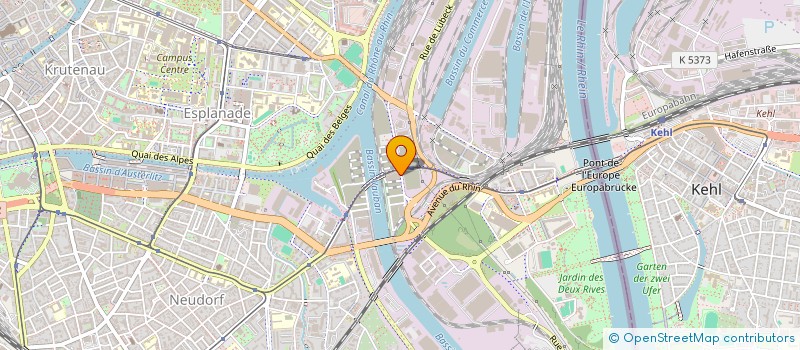 localisation de l'entreprise MADAME LAILA EL KASMI  STRASBOURG