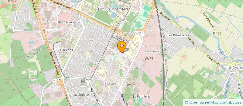 localisation de l'entreprise MADAME LAILA EL MAADANI à ORLEANS