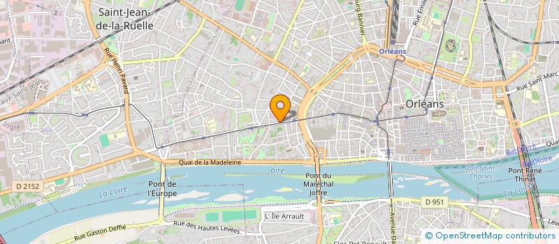 localisation de l'entreprise MADAME LAILA EL MHAJRI à ORLEANS