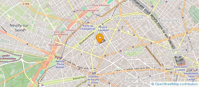 localisation de l'entreprise MADAME LAILA ELQUAMMAH  PARIS