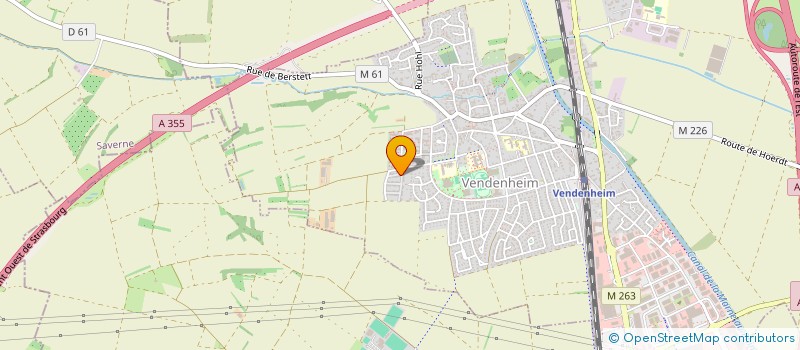 localisation de l'entreprise MADAME LAILA FALIH  VENDENHEIM