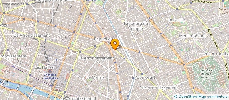 localisation de l'entreprise MADAME LAILA HADDAD  PARIS