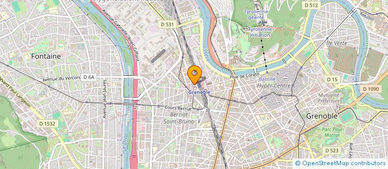 localisation de l'entreprise MADAME LAILA HADDOU à GRENOBLE