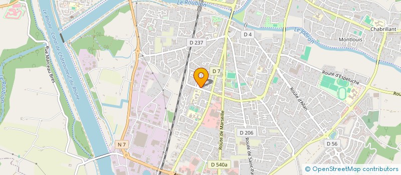 localisation de l'entreprise MADAME LAILA HAFIANE à MONTELIMAR