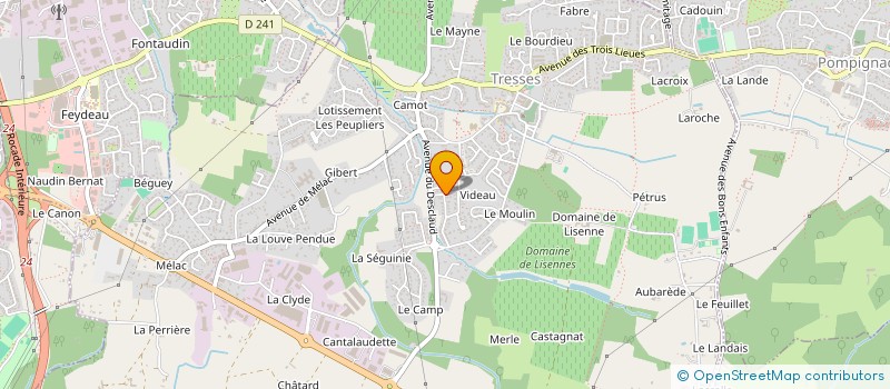 localisation de l'entreprise MADAME LAILA HAMIDI  TRESSES