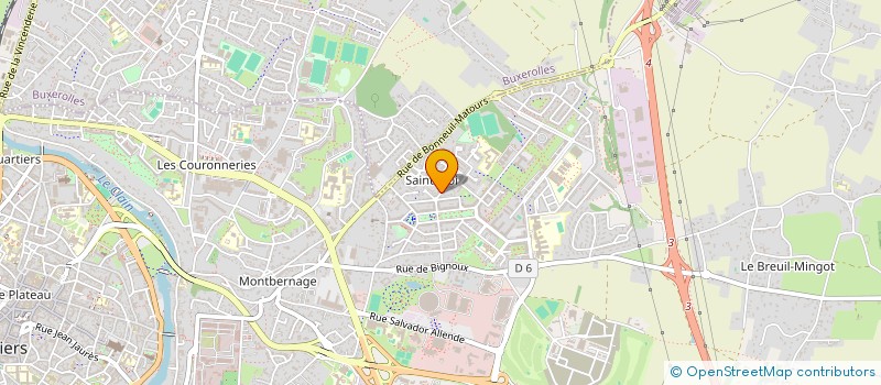 localisation de l'entreprise MADAME LAILA HASSANI  POITIERS