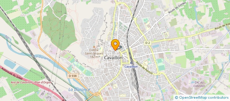 localisation de l'entreprise MADAME LAILA HIDA  CAVAILLON