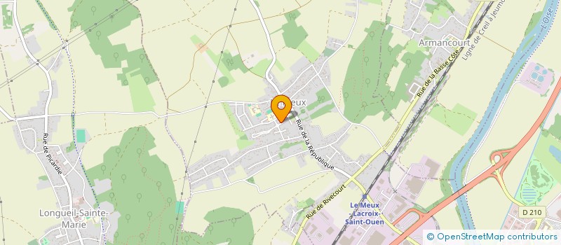 localisation de l'entreprise MADAME LAILA JOURANE  LE MEUX