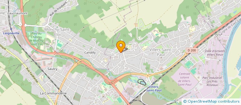 localisation de l'entreprise MADAME LAILA LAKHAL  VILLERS-SAINT-PAUL