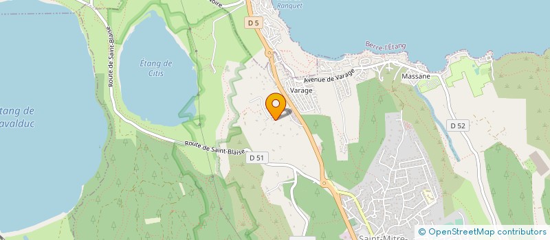 localisation de l'entreprise MADAME LAILA MAJRI  SAINT-MITRE-LES-REMPARTS