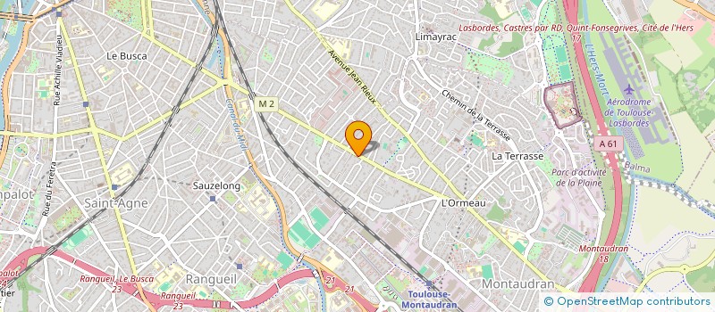 localisation de l'entreprise MADAME LAILA MECHIGHEL à TOULOUSE