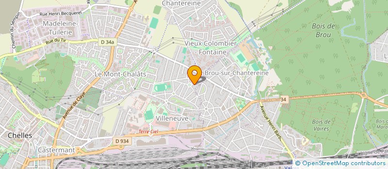 localisation de l'entreprise MADAME LAILA MOUSSAID à CHELLES
