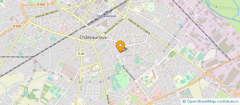 localisation de l'entreprise MADAME LAILA NAMSAOUI à CHATEAUROUX