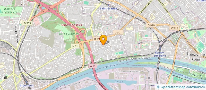 localisation de l'entreprise MADAME LAILA SAADAOUI  ARGENTEUIL