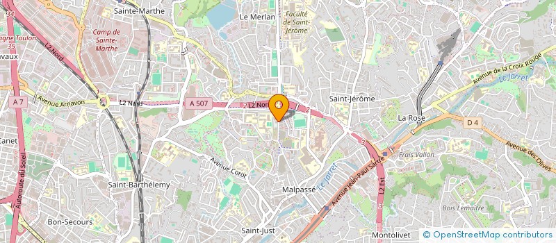 localisation de l'entreprise MADAME LAILA SAHRAOUI à MARSEILLE