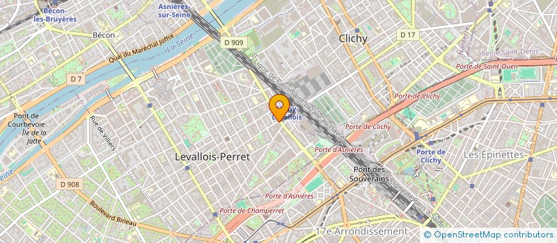 localisation de l'entreprise MADAME LAILA TADLAOUI à LEVALLOIS-PERRET