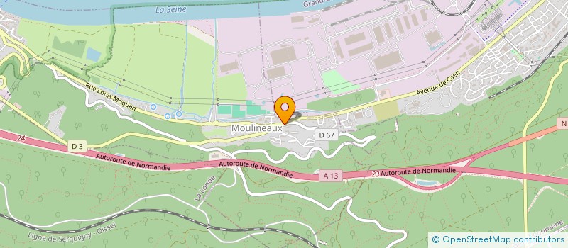 localisation de l'entreprise MADAME LAILA TAIKA  MOULINEAUX