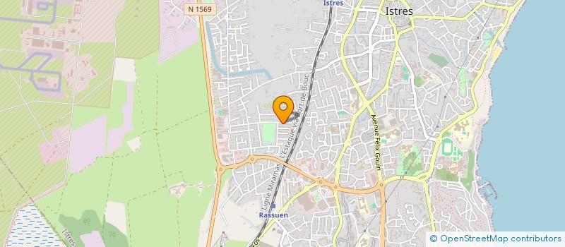 localisation de l'entreprise MADAME LAILA ZOUAOUI  ISTRES