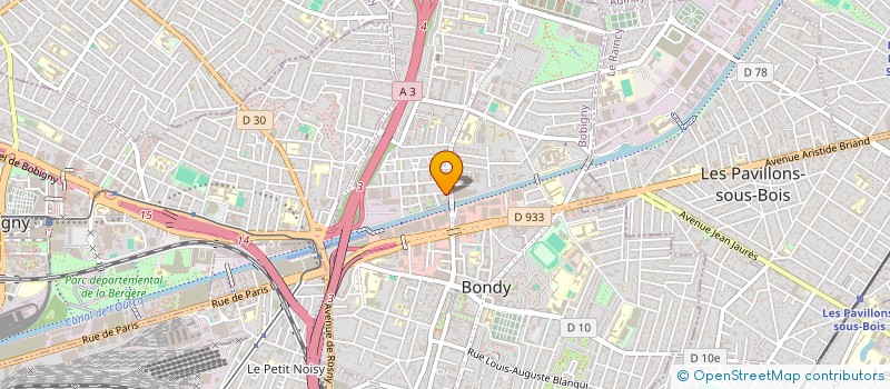 localisation de l'entreprise MADAME LAILAT MOHAMED BOINA MALIKI  BONDY