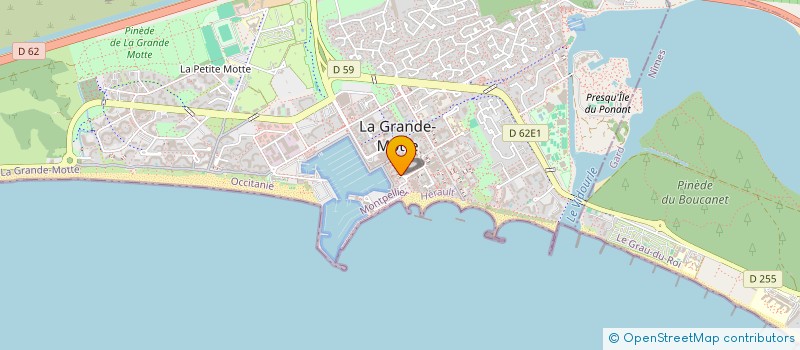 localisation de l'entreprise MADAME LAIMA CHARLES à LA GRANDE-MOTTE