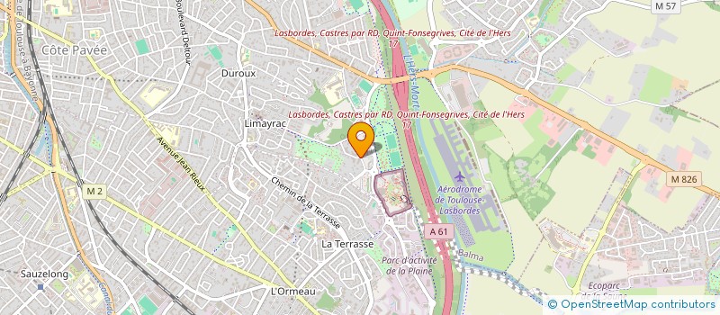 localisation de l'entreprise MADAME LAIMA LEVICKAITE à TOULOUSE