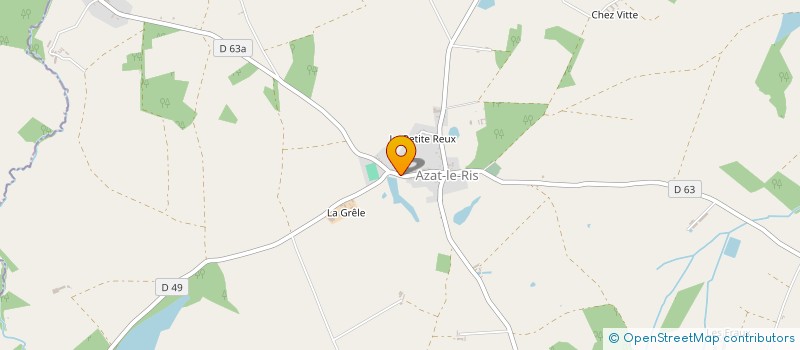 localisation de l'entreprise MADAME LAINEY ALLETSON à AZAT-LE-RIS