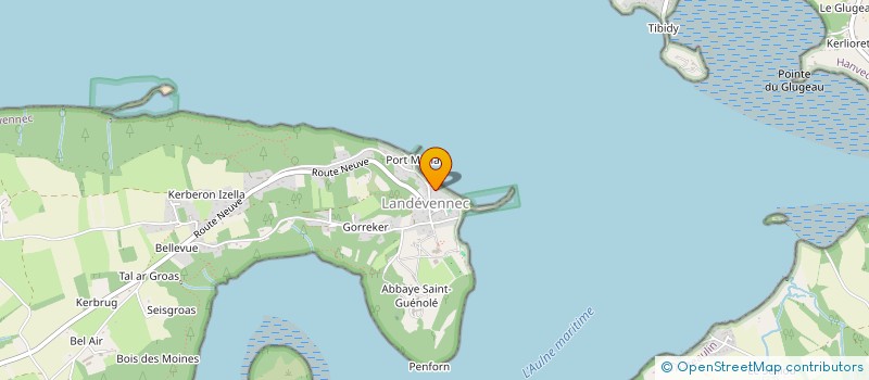 localisation de l'entreprise MADAME LAJLA VOURC H  TREGARVAN