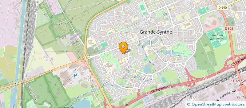 localisation de l'entreprise MADAME LAKBIRA JAHRIR  GRANDE-SYNTHE