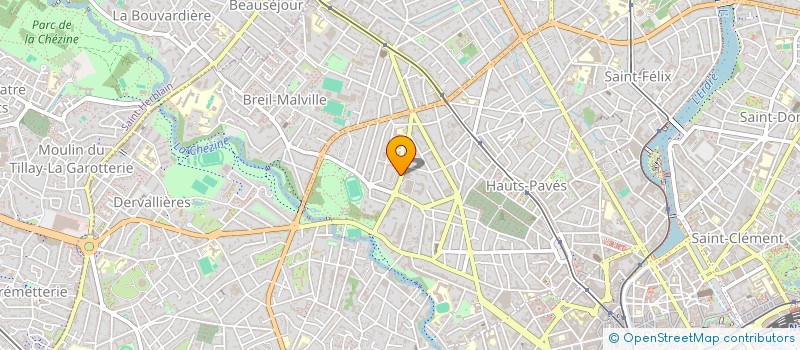 localisation de l'entreprise MADAME LAKMOUA MOIGBARIBE à NANTES