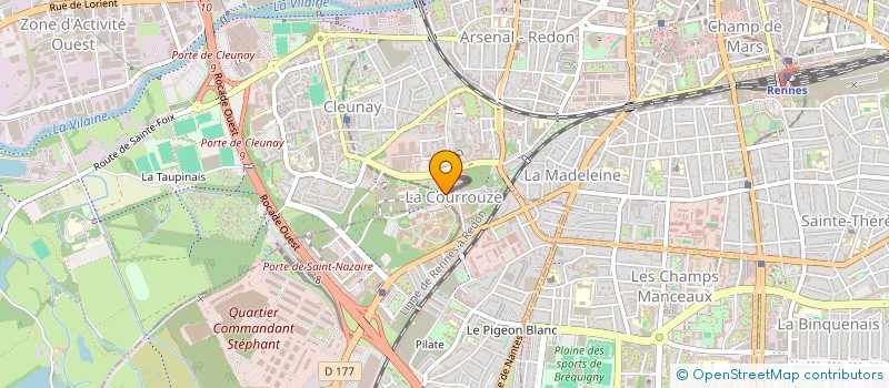 localisation de l'entreprise MADAME LALA DIABY  RENNES