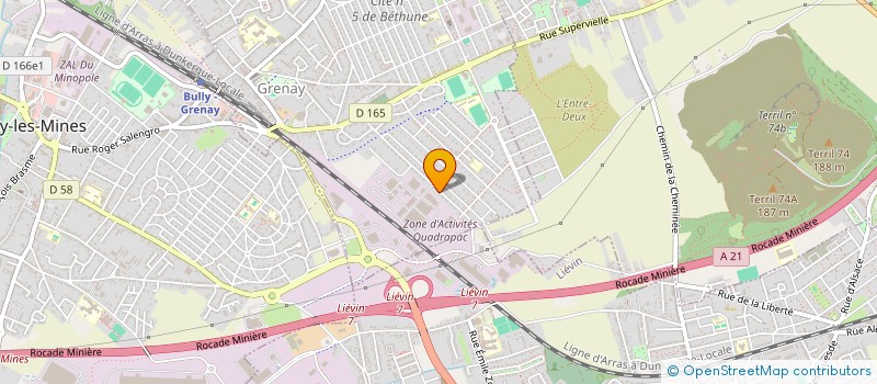 localisation de l'entreprise MADAME LALA EL ABBASSI  GRENAY