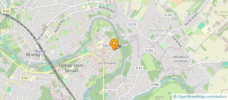 localisation de l'entreprise MADAME LALA GUEYE  EPINAY-SOUS-SENART