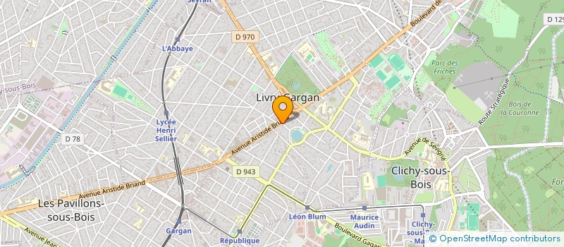 localisation de l'entreprise MADAME LALA KAOUTAR DRISSI  LIVRY-GARGAN