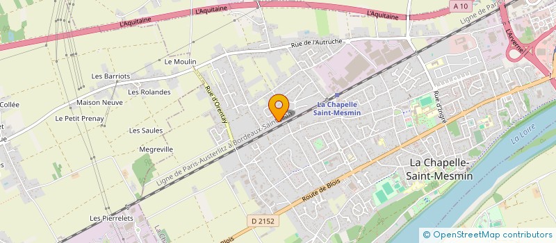 localisation de l'entreprise MADAME LALAHOUM SMALLAH à LA CHAPELLE-SAINT-MESMIN