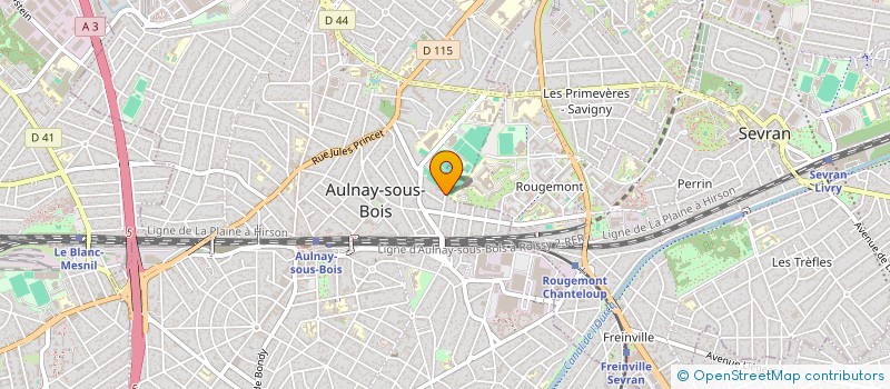 localisation de l'entreprise MADAME LALDJA YALA à AULNAY-SOUS-BOIS
