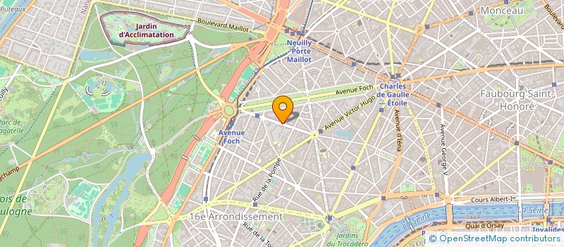 localisation de l'entreprise MADAME LALE NISANOGLU  PARIS 16E ARRONDISSEMENT