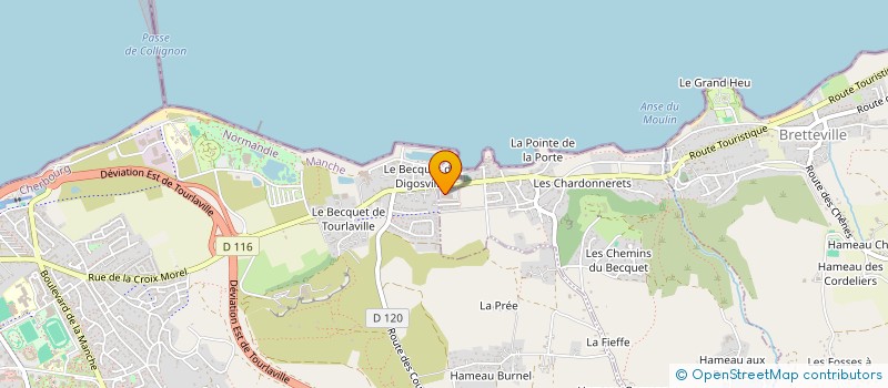 localisation de l'entreprise MADAME LALI NICOLAI  DIGOSVILLE