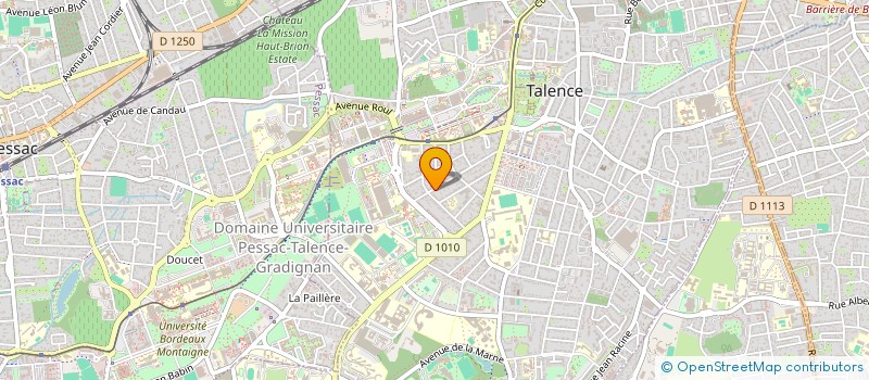 localisation de l'entreprise MADAME LALI PACIFICO  TALENCE