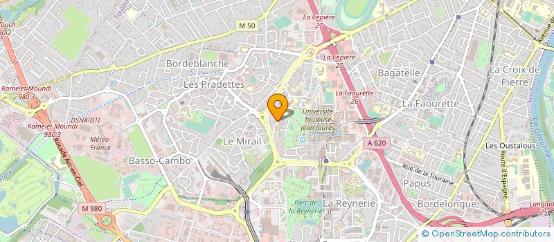 localisation de l'entreprise MADAME LALIA ARROUCHE à TOULOUSE