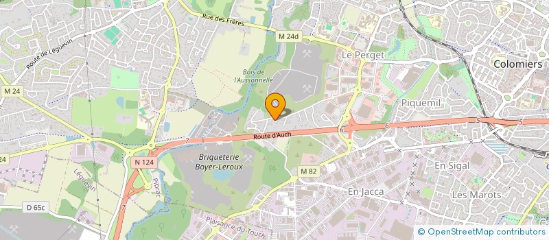 localisation de l'entreprise MADAME LALIA FERRAH à COLOMIERS