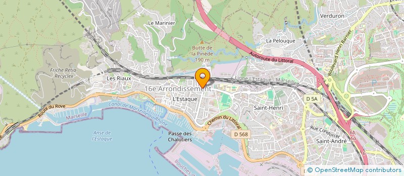 localisation de l'entreprise MADAME LALIA ZIAN  PORT-SAINT-LOUIS-DU-RHONE