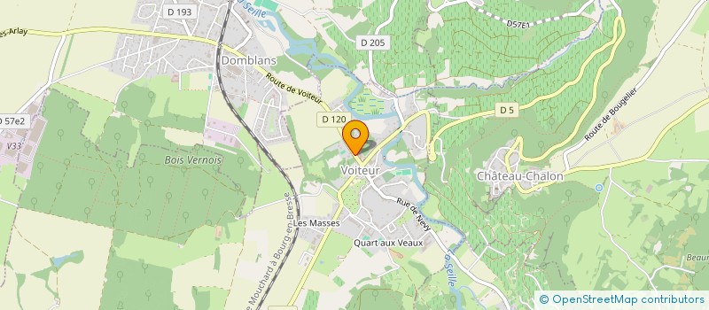 localisation de l'entreprise MADAME LALIE DUBAIL  VOITEUR